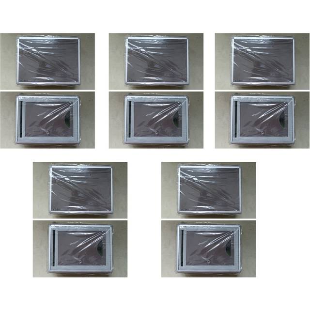 5X Vintage Aluminum Alloy Lockable Secure Mail Letter Post Box Mailbox Post Box for Home Garden Ornament Decor