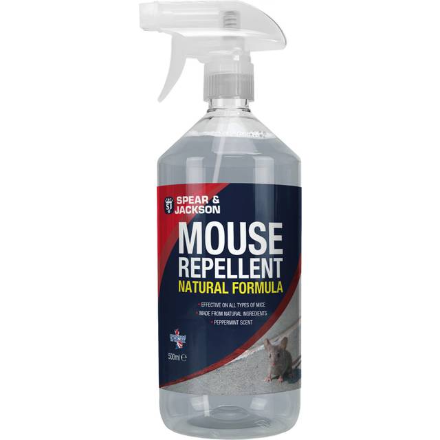 Spear and Jackson Mouse Repellent 500ml, Trigger Spray