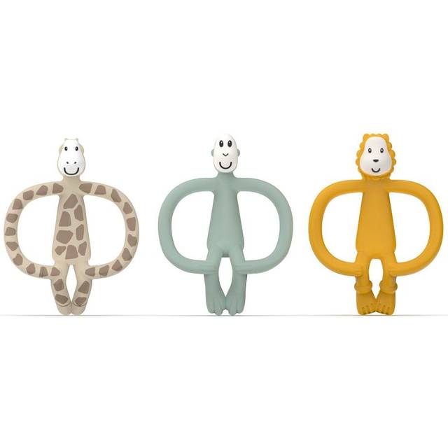 Matchstick Monkey Animal Teether Gift Set - One size