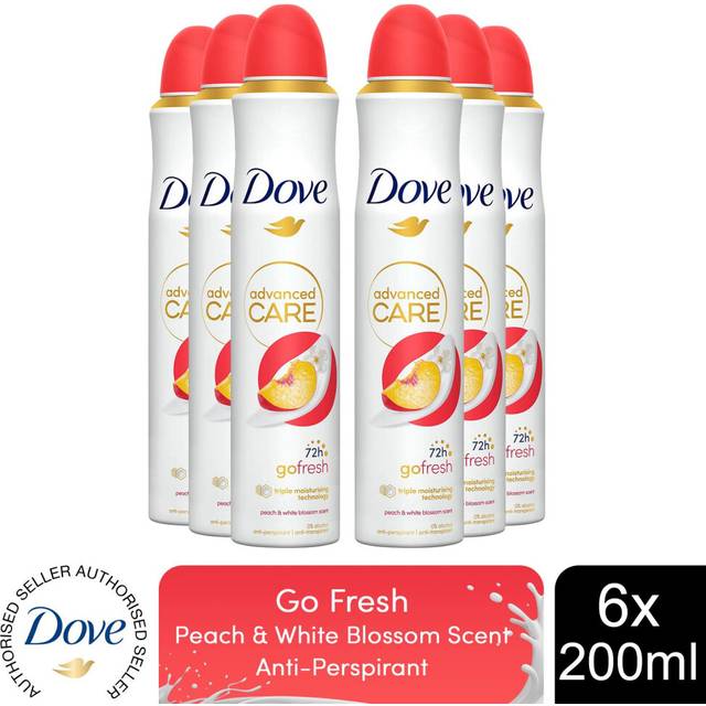 Dove Advanced Care Go Fresh AP Spray Peach & White Blossom, 200ml