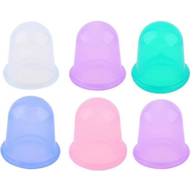 Silicone Vacuum Cup Suction Cups - Massage, Body, Face, Neck, Cellulite(blue)