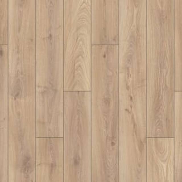Clovelly Light Oak 12mm Laminate Flooring - 1.48m2 - Beige Oak