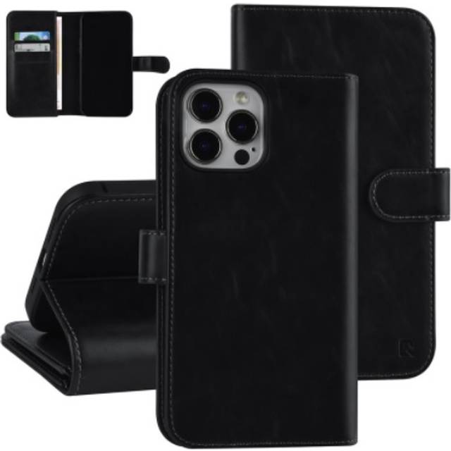 UNIQ Fodral iPhone 13 Pro Max Multi Wallet 9 Kortfack Svart