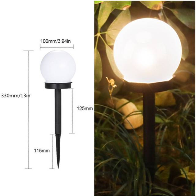 (Cold colored light) Solar Led Light Outdoor Garden Lights Owl Animal Lawn Lamps Ornament