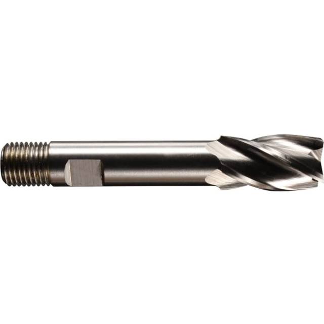 Presto 9.0X10 HSCo Multi Flute Screw Shank ISO Short Series End Mill (DIN 844)