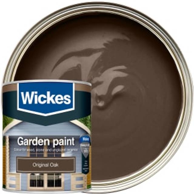 Wickes Garden Colour Matt Wood Treatment - Original Oak - 1L