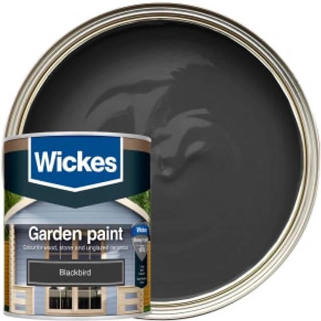 Wickes Garden Colour Matt Wood Treatment - Blackbird - 1L