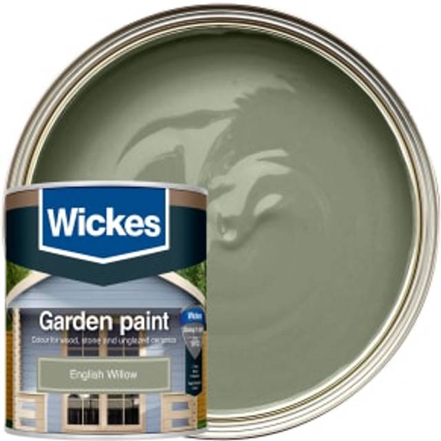Wickes Garden Colour Matt Wood Treatment - English Willow - 1L