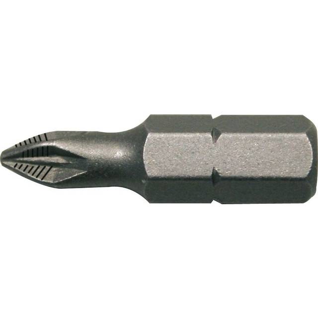 EGA Master Box of 125 Pozidriv Bits PZ-3 25 mm Masterbit Non Slip 55208