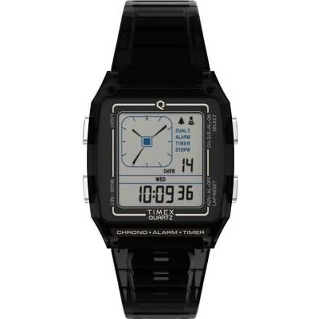 Q timex lca 35mm resin strap watch tw2w45000