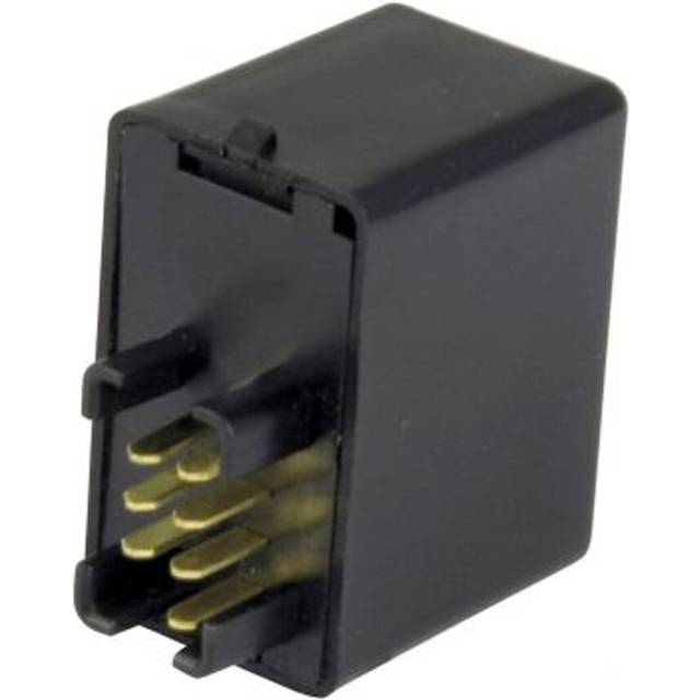 Bike-It LED Indicator Relay - 7 Pin Suzuki OEM Type, Black