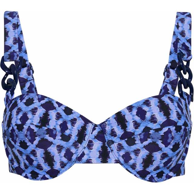 Shiloh Balconette Bikini Top Blue Size L