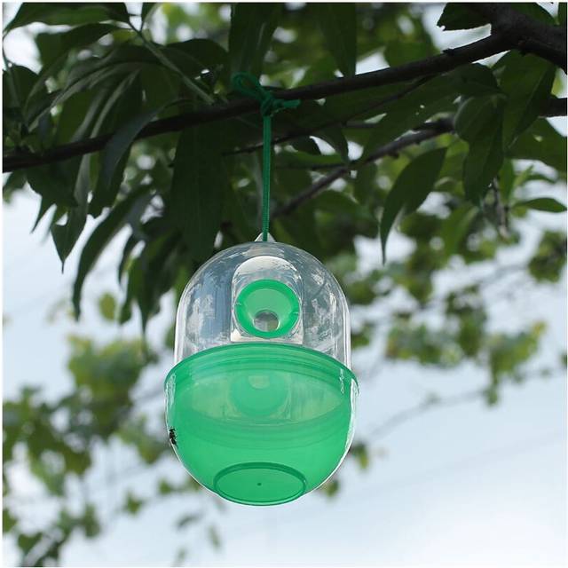 Hanging Plastic Asian Hornet Catcher Wasp Trap Fly Killer Anti Bee Killing Mosquito