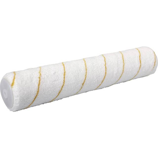 "ProDec Advance ARRE027 12"" x 1.75"" Short Pile Microfibre Woven Paint Roller for Emulsion, Gloss, Satin, Woodstains and Varnishes, White, 12-Inch"