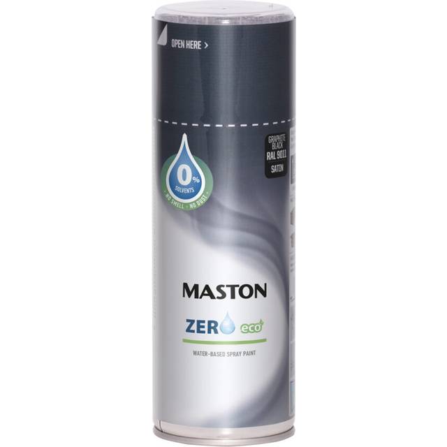 Maston Spray Paint Zero Graphite Black Satin RAL9011 400ml