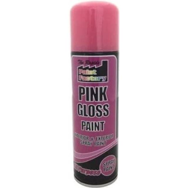 250 ml all purpose pink gloss spray paint can ideal for interior and exterior