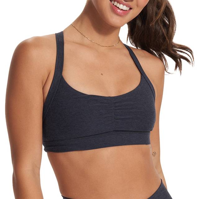 Elevation Ruch Bra in Midnight Heather
