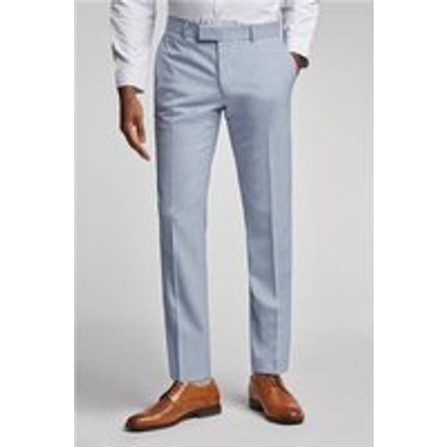 Antique Rogue Slim Fit Cloud Blue Men's Trousers - 32R