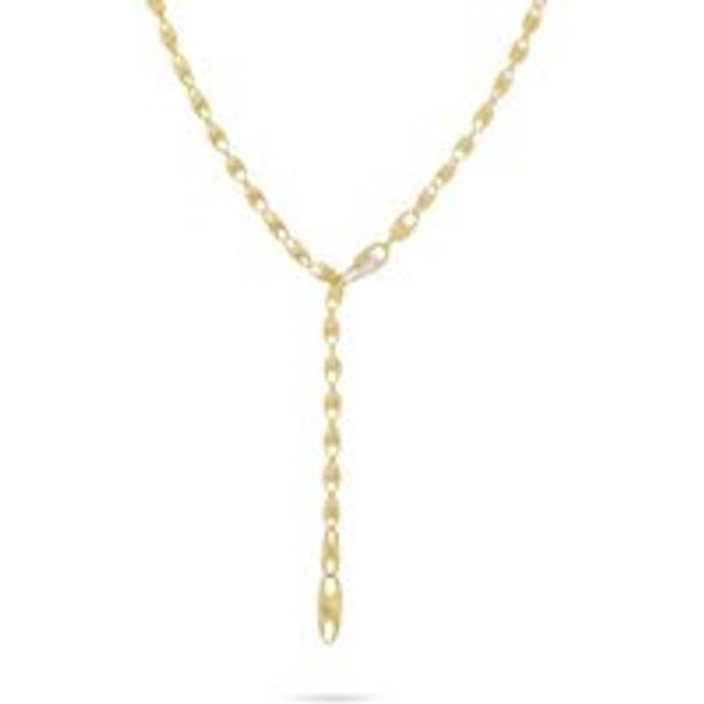 Marco Bicego Lucia 18ct Yellow Gold 0.20ct Diamond Lariat Necklace - Option1 Value Yellow Gold