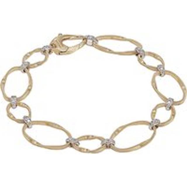 Marco Bicego Marrakech Onde 18ct Yellow Gold Diamond Bracelet