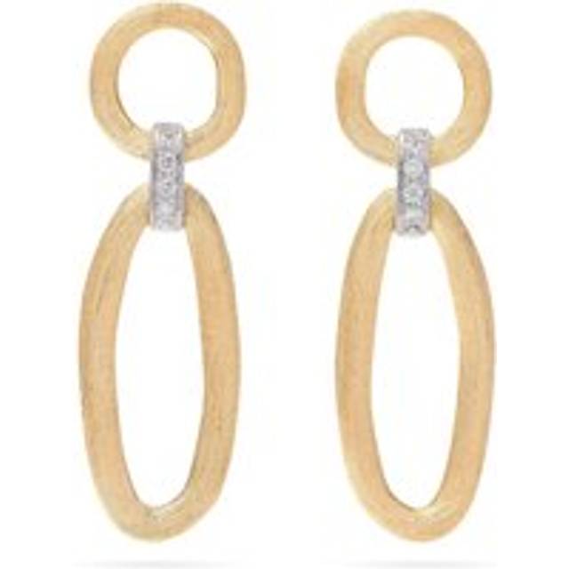 Marco Bicego Jaipur Link 18ct Yellow Gold Diamond Drop Earrings