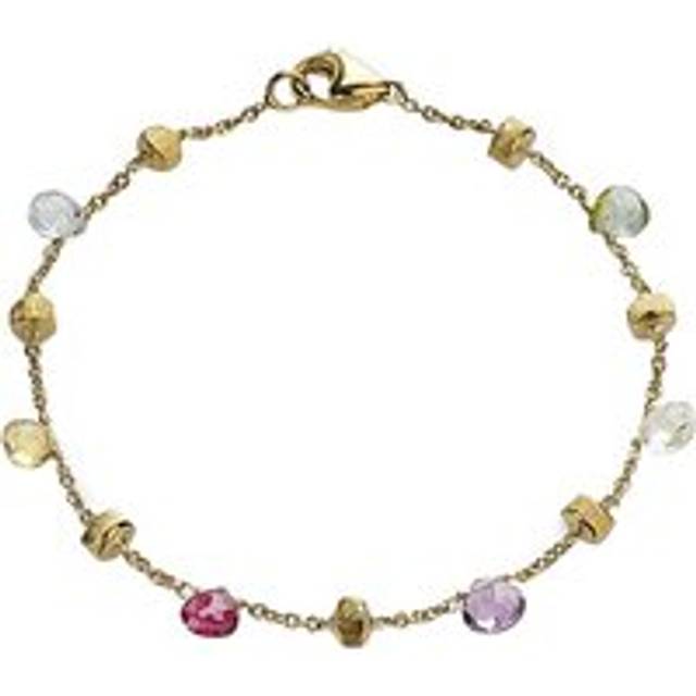 Marco Bicego Paradise 18ct Yellow Gold Mixed Stone Bracelet