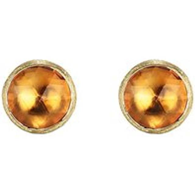 Marco Bicego Jaipur 18ct Yellow Gold Yellow Quartz Stud Earrings
