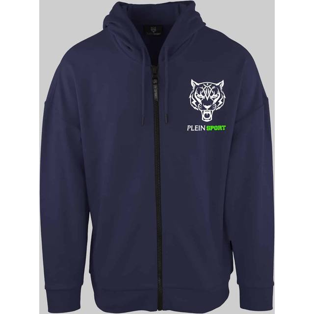 Plein Sport Blue Men Sweatshirts FIPSZ132685-NAVY