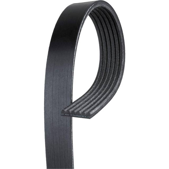 Gates K060763 Micro-V Serpentine Drive Belt  Black
