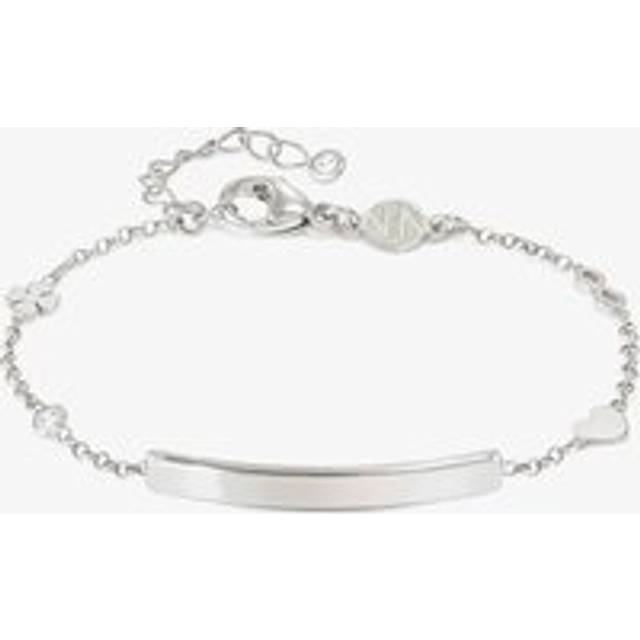 Nomination Messaggi D'Amore Engravable Plate Mixed Symbols Bracelet 241208/058 - Silver