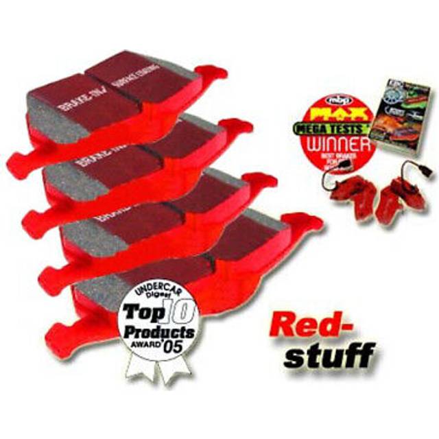 EBC Brakes Redstuff Performance Brake Pads - Rear Pad Set - TRW Calipers