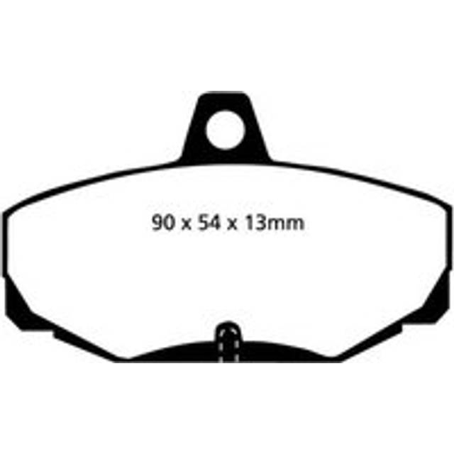 EBC Brakes Redstuff Performance Brake Pads - Rear Pad Set