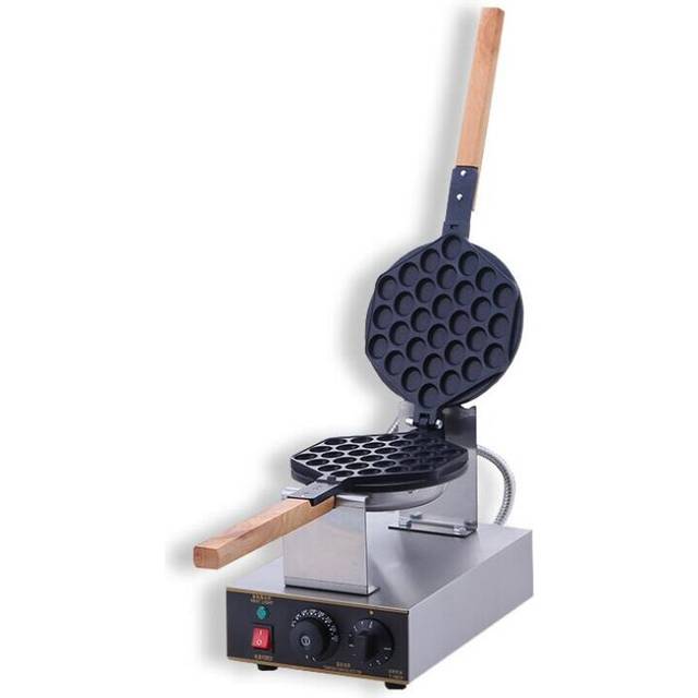 Commercial Electric egg bubble waffle maker machine hong kong eggettes bubble puff cake iron maker cake oven