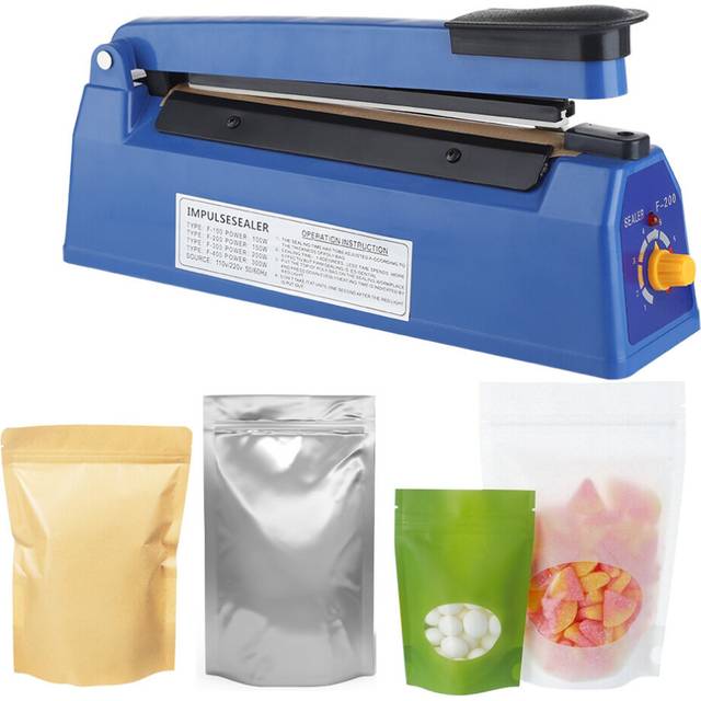 Impulse Heat Sealer Electric Packing Lock For Home Use Food Heat Sealing Machine 220-240V Vacuum Sealer Packaging Machine