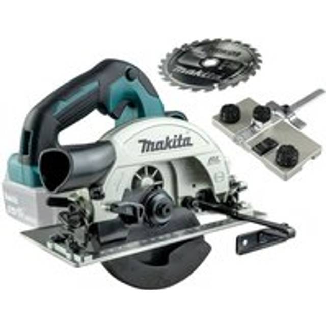 Makita DHS660Z 18v LXT Lithium Brushless Circular Saw 165mm + Guide Rail Adapter