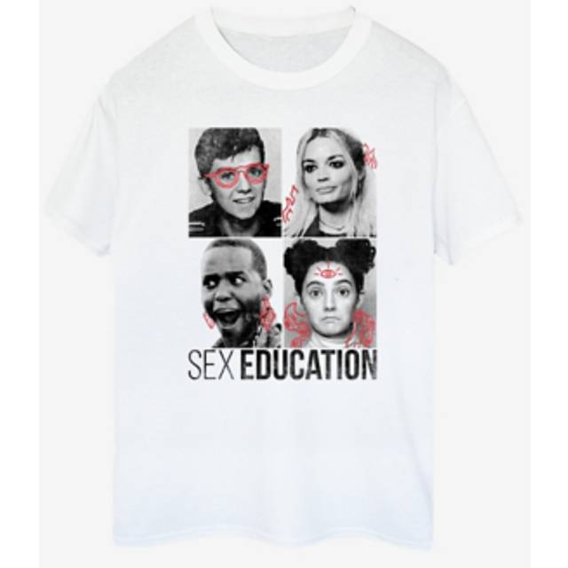 Sex Education Class Photos T-Shirt - White - L