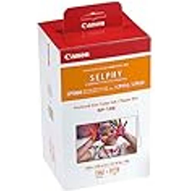 Paper for SELPHY CP1500 - RP-108 Genuine Canon Ink + Paper Set (100 x 148mm) 108 Sheets, also compatible with CP1300, CP1200