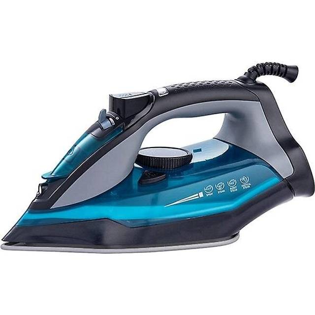 2200W portable electric steam iron for clothes multifunctional adjustable ceramic soleplate iron for ironing eu plug