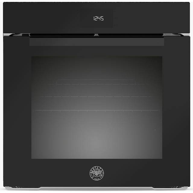 Bertazzoni FMOD6115PLB2 Varmluftsugn med LCD-display Modern-serien, svart glas - Svart glas