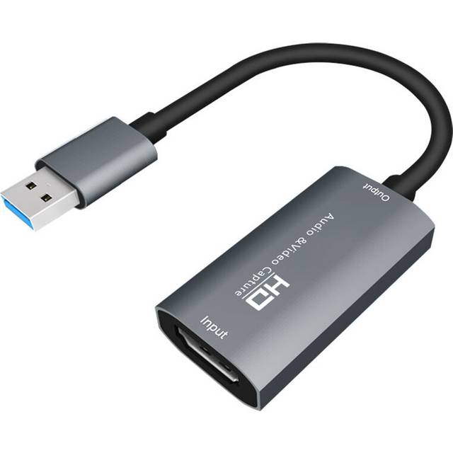 Video Capture Card USB 3.0 HD Audio Capture Card 4K 60FPS Game Real-Time Streaming Video Recorder Capture Device