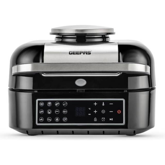 12-In-1 XXL Digital Grill Air Fryer 6.5L + Recipe E-Book