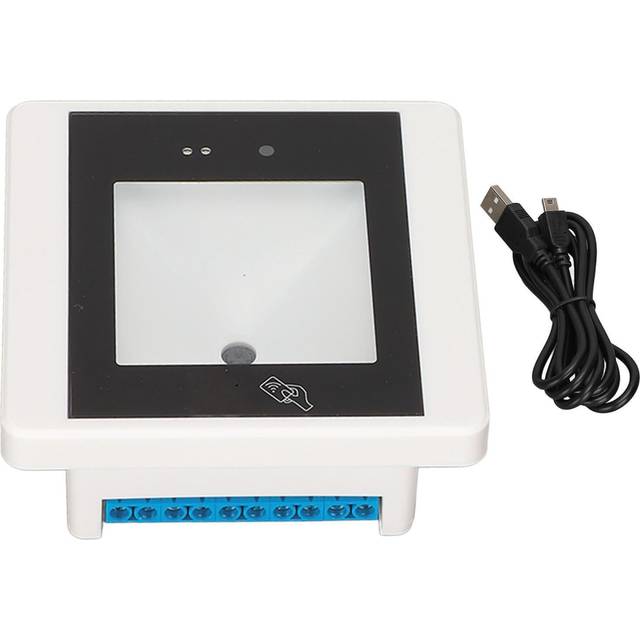 Barcode Scanner Multipurpose Desktop 1D 2D QR Barcode Access Control Card Scanner IC ID ReaderR35C