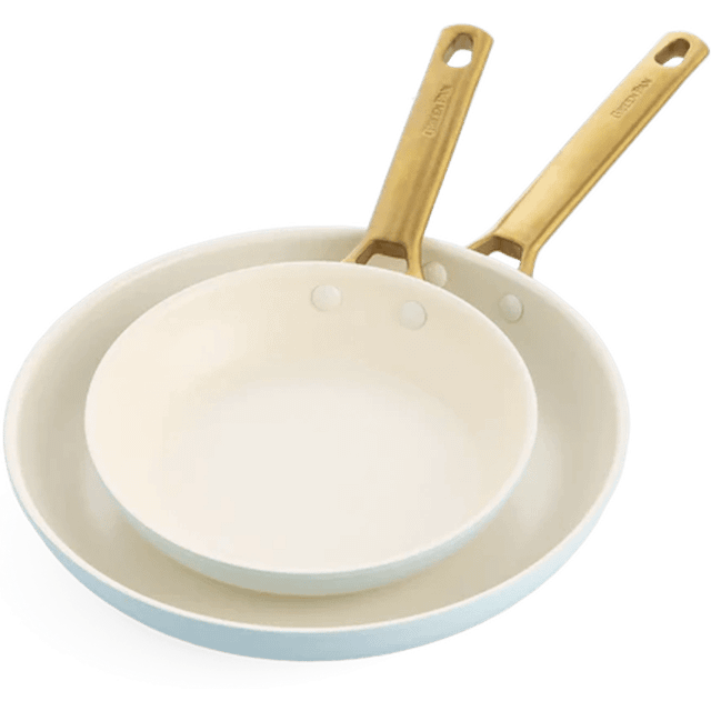 GreenPan Padova stekpanneset 20 + 26 cm Light blue - Blå