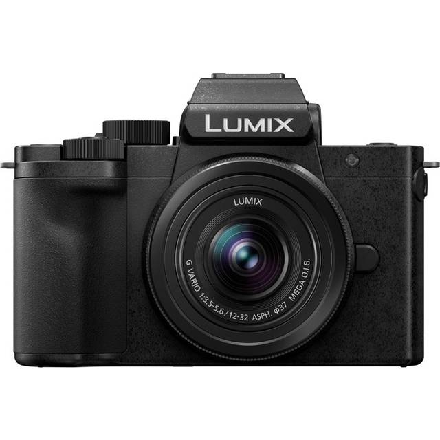 Panasonic LUMIX G100 4K Mirrorless Camera with 12-32mm Camera Lens and Tripod Grip Vlogging Kit in Black