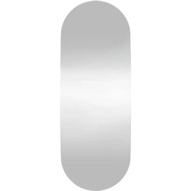 vidaXL Wall Mirror 15x40 cm Glass Oval - Silver