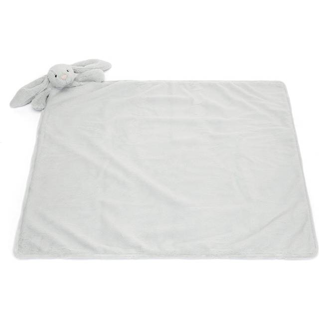 Jellycat Mysig filt - 56x70 cm - Bashful Bunny - Silver - Jellycat - One Size - Filt