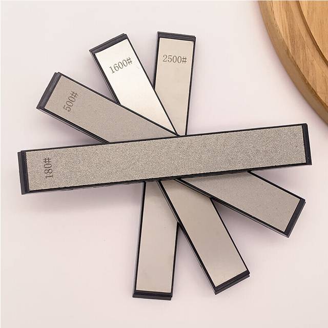 Diamond Sharpening Stones For Kitchen Knife Sharpener Professional Sharpening System 180/500/1600/2500 set bar