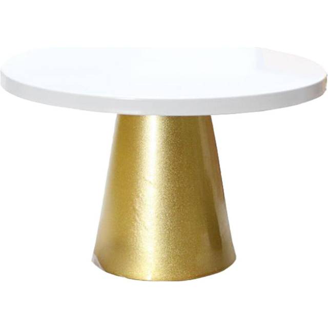 Metal Iron Cake Stand Round Pedestal Dessert Holder Cupcake Display Rack Bakeware for Birthday Wedd
