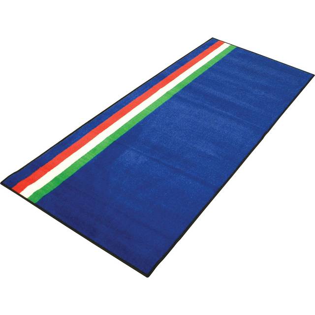 BikeTek Garage Mat - Series 3 - Italian Flag, Blue/green/red