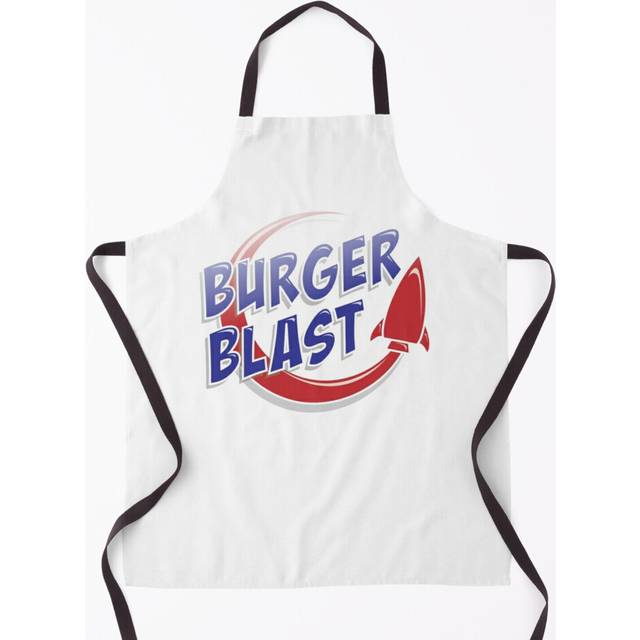 Footloose Burger Blast Uniform Logo Grill Aprons for Kitchen BBQ Chef